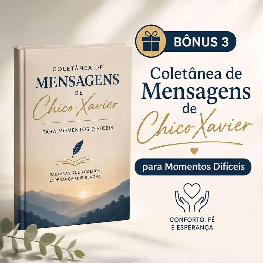 Coletânea de Mensagens de Chico Xavier para Momentos Difíceis